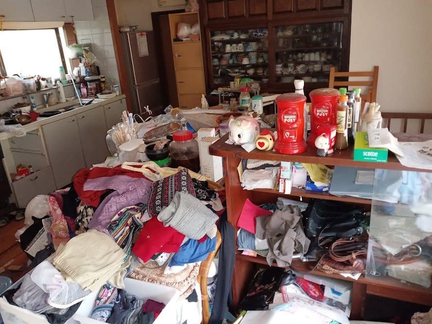 物の多い実家の片付け