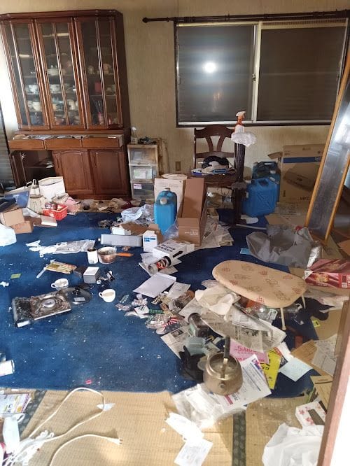 若松区の汚部屋の清掃