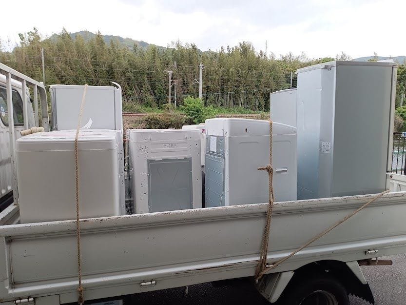 洗濯機、冷蔵庫回収